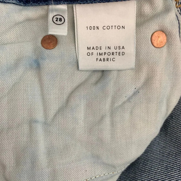 GRLFRND Tatum Crop Flare Jeans in‎ Only Lies Wash - Picture 10 of 11